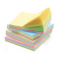 Post-it notes creative sticky note paper ins wind N times paste color Korean version of sticky notes can be torn sticky notes for students