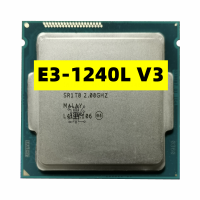 (สปอตสินค้า) ใช้ Xeon CPU E3-1240LV3 2.00GHz 8M 25W LGA1150 E3-1240L V3โปรเซสเซอร์ซีพียูเดสก์ท็อป Quad-Core E3 V3,。,《 Suggest Order 》