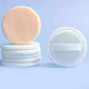 Perfect Sunfeel Pure Cotton Dry Powder Puff Velour Makeup Setting Puff