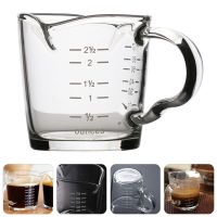 【CW】 Cup Measuring Espresso Shot Cups Glasses Pitcher Jug Scale Measure Jugs Mug Graduated Mugs Temperature Handle