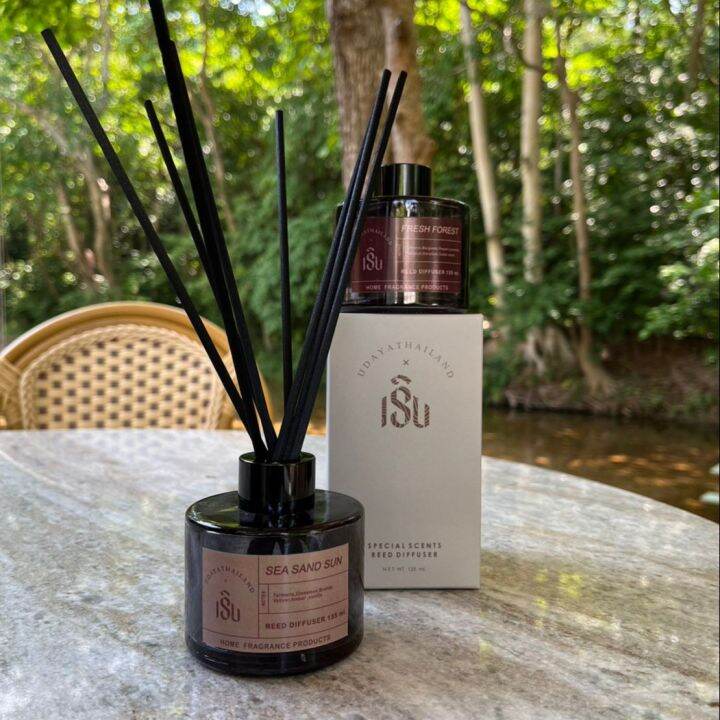 udaya-x-rern-ก้านไม้หอม-135ml-น้ำหอมปรับอากาศ-reed-diffuser