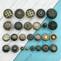 1pc Vintage Antique Brass Cabinet Handles Single Bronze Handles Drawer Knobs Wardrobe Door Pullers Wooden Box Dresser Pull Knobs Door Hardware Locks