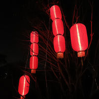 810 inch Solar Chinese Lantern with Tassels String Lights Indoor Outdoor Waterproof Spring Festival Decoration
