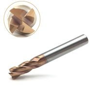 1pcs 10mm 12mm Carbide Endmill ยาว 75mm 100mm 150mm CNC Milling Cutter HRC60 4Flutes End Mill สําหรับชิ้นงานเหล็ก