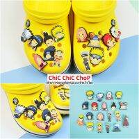 JBCT ???ตัวติดรองเท้ามีรู “นารูโตะ” ??Shoe Charm”Naruto “ สำหรับรองเท้า Crocs Adda Monobo Mago Baoji...