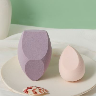 【CW】❅﹍  1pc  makeup beauty sponge pink water drop blend puff egg