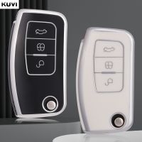 Fashion TPU Car Remote Key Case Cover For Ford Fiesta Focus 2 Ecosport Kuga Escape Falcon B-Max C-Max Eco Sport Galaxy Protector