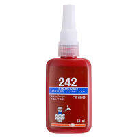 ใหม่242 Threadlocker กาวกาวยึดสารประกอบสำหรับ M2ถึง12ขนาดด้ายสามารถพันธะได้อย่างรวดเร็วชิ้นส่วนโลหะ