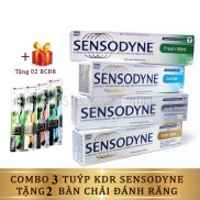 ƯU ĐÃI 10K Combo 3 hộp kem đánh răng SENSODYNE giúp trắng răng hương thơm