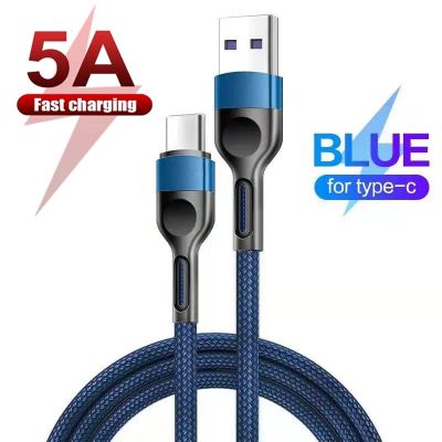 （A LOVABLE）5A Quick Charging Type C CableChargerUsb C Data CordPhone ForP50 P40 Mate 30 XiaomiRedmi 9