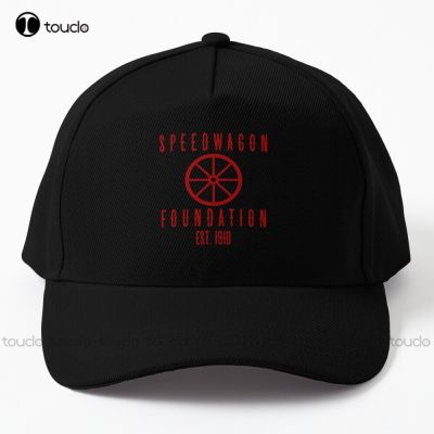 Sw Foundation (Design #1 Red On Black/No Pattern) Baseball Cap MenS Cowboy Hats&nbsp;Outdoor Cotton Cap Sun Hats Streetwear Harajuku