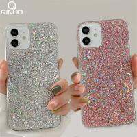 【CC】 Luxo glitter sequin caso de telefone para 14 13 12 mini pro max x xr se2 6s 7 8 plus brilhante bling silicone macio capa