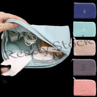 【Ready Stock】 ❉ B40 TOP Waterproof Electronic Organizer Handbag Cosmetic Storage Bag Travel Cable Organizer Bag Small Zipper Pouch/Multicolor