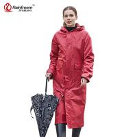 Rainfreem Impermeable Raincoat WomenMen Waterproof Trench Coat Poncho Double-layer Rain Coat Women Rainwear Rain Gear Poncho