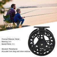 Fly Fishing Reel Metal Large Arbor Fly Reel สำหรับน้ำจืด