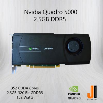 Nvidia Quadro 5000 2.5GB DDR5 (มือสอง)