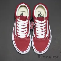 Shop Vans Old Skool Red Online | Lazada.Com.Ph