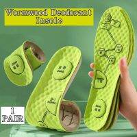 [Fashion goods060]Acupressure On Foot Insole Men Women Soft Plasterinserts Sweat Absorbing Deodorant InsolesShoe Pads