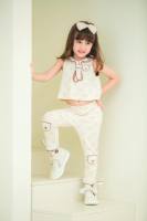 KT08 - COLLAR BEAR TOP &amp; TROUSERS