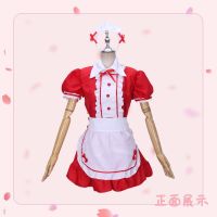 Japanese maid cos suit suit dress uniform cosplay costumes cafe Japanese maid costume big yards Cosplay❅❀