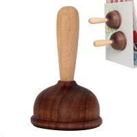 Wine Bottle Opener Cute Toilet Plug Shape Handheld Wood Beer Opener Multifunctional Corks and Caps Bottle Opener Decorative