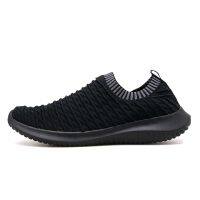 SHANTA 2019 New Men Casual Shoes Men Slip on Sock Shoes Breathable Light Men Sneakers Beathable Fabric Couple Shoes