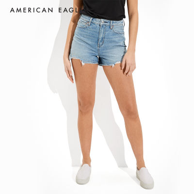 American Eagle Denim Mom Shorts กางเกง ยีนส์ ผู้หญิง ขาสั้น (NWSS 033-6973-893)