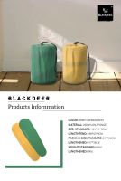 Blackdeer Self-inflating Mat Medium แผ่นรองนอนพองลมเองได้