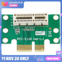 ?newdv2 PCI-E PCI อะแดปเตอร์ X1ด่วน Riser Card PCI E PCIe X1เป็น X1ช่องแปลงการ์ด90องศาสำหรับ1U เซิร์ฟเวอร์