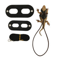 【Ready Stock】รูบิล®ปรับสัตว์เลื้อยคลาน Leash Bearded Dragon Lizard Harness ปีก Traction ชุดเชือก