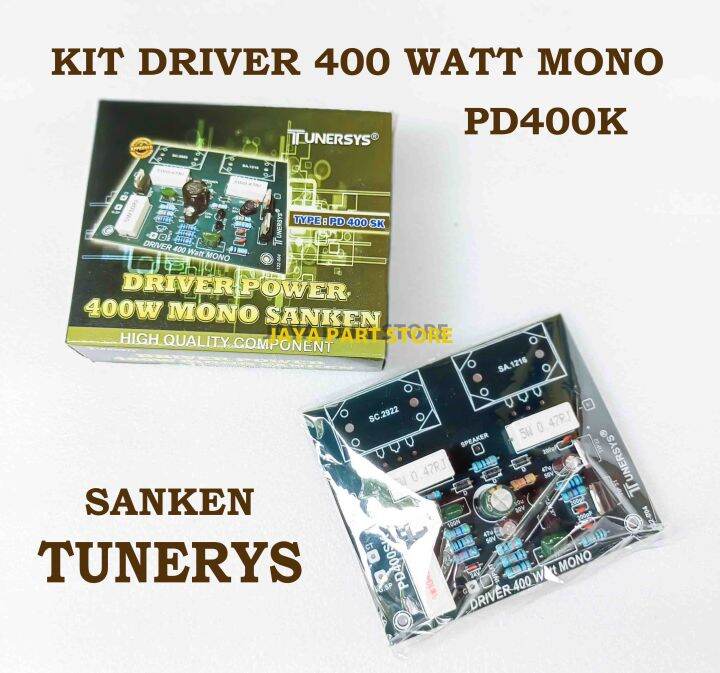 KIT DRIVER AMPLIFIER 400 WATT MONO PD400SK PRODUK TUNERSYS SANKEN