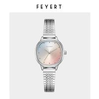 [100 Original] FEYERT Student Symphony Ins Style Square Steel Strap Minimalist Watch Womens Light Luxury Niche Japanese Square Quartz Watch