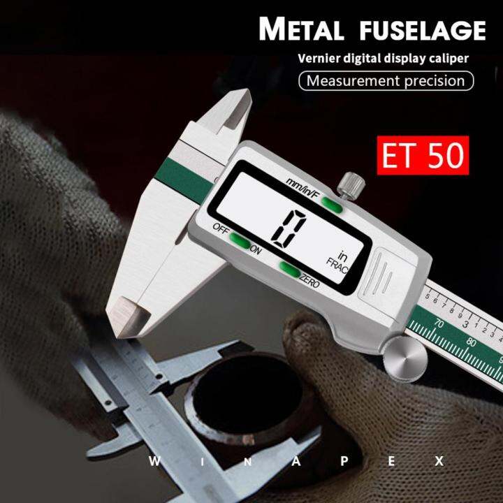 professional-digital-caliper-จอแสดงผล-lcd-มม-นิ้วดิจิตอล0-150มม-ความแม่นยำ0-01มม-vernier-caliper-gauge-micrometer-เครื่องมือวัด