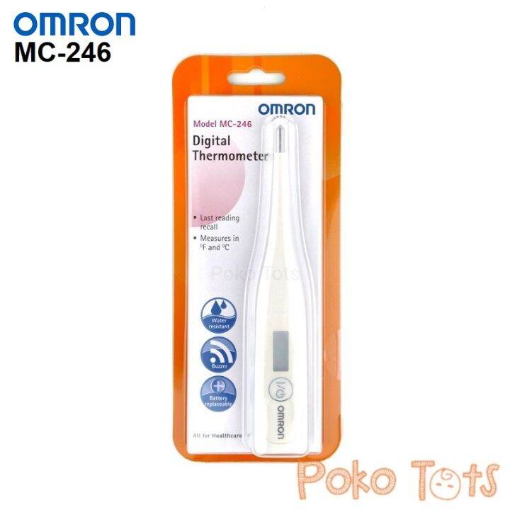 Omron Digital Thermometer MC246 Termometer Digital Lazada Indonesia