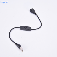 ?【Lowest price】Legend เปลี่ยน mini USB (MiniUSB) EXTENSION CABLE/Lead M-F Inline Power ON/OFF SWITCH