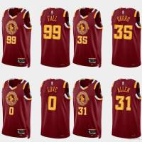 เสื้อกีฬาบาสเก็ตบอล แขนกุด ลายทีม NBA Cleveland Cavaliers Okoro Fall Love Allen พลัสไซซ์