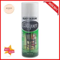 สีสเปรย์แลคเกอร์ RUST-OLEUM สีขาว 11 ออนซ์LACQUER SPRAY PAINT RUST-OLEUM WHITE 11OZ **ลดราคาจัดหนัก **