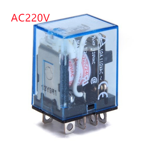 Original LENGTHEN AC 220V DC 12V 24V 10A Ly2nj Coil Car Power Relay