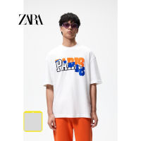 เสื้อผ้าฝ้ายแขนสั้นชาย ZARA 4374300 250