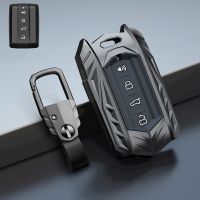 Alloy Car Remote Key Fob Cover Case Holder Protector For Great Wall GWM WEY TANK 300 500 Tank300 Tank500 Keychain Accessories