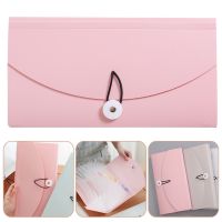 ☾❁۩ File Folder Organizer Accordion Folders Paper Document Plastic Bill B6 Holder Filing Office Wallet Bills Expanding Magazine Rack