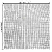 【HOT】 xqwznb 1ชิ้น304ตาข่ายสแตนเลส10ตาข่าย30เซนติเมตร X 30เซนติเมตรทอตาข่ายกรองหน้าจอ,ทนต่ออุณหภูมิสูง.