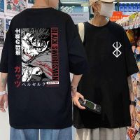 Anime Berserk Guts Tees Swordsman Casca Sacrifice Zodd T-shirt Summer Top Men Harajuku Tshirt Unisex Casual Loose T Shirts