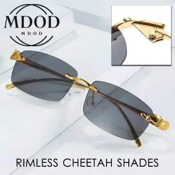 Shades for Man Korean Sunglasses Men Driving Sliver Lens UV400