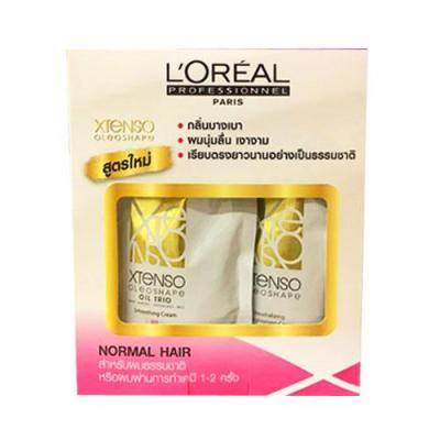 ใหม่ล่าสุด Loreal X-tenso Oleoshape Cream ลอรีอัลครีมยืดผม เอ็กซ์-เท็นโซ (สำหรับผมธรรมชาติ หรือผ่านการทำเคมี 1-2 ครั้ง) 125 ml LOreal 4869