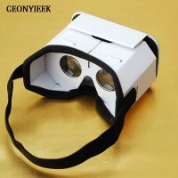 แว่นตาเสมือนจริงพกพาได้ DIY สำหรับแว่นตา3D กระดานการ์ดกูเกิลแว่น VR สำหรับสมาร์ทโฟน X 7 8 VR