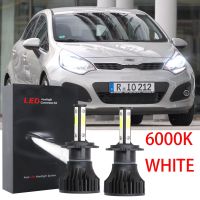 ชุดหลอดไฟหน้าฮาโลเจน LED 6000K 2013-2015 แบบเปลี่ยน สําหรับ Kia Rio UB 2013-2015 รับประกัน 10 เดือน