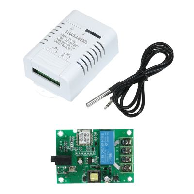 EWElink 16A 3000W WiFi Smart Temperature Switch Temperature Monitor Switch Module Fit For Google Home Alexa