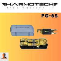 ฟิวส์ติดเครื่องเสียงรถ HAMOTECH ฟิวส์เข้า 1 ออก 2 ขั้วฟิวส์ชุบทอง  รุ่น PG-6S