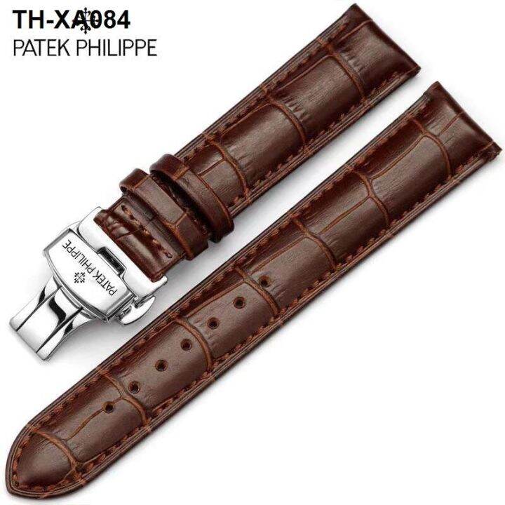 patek-l-philippe-สายนาฬิกาหนัง-สายนาฬิกาหนังวัวโลหะกดสองครั้งหัวเข็มขัดผีเสื้ออุปกรณ์เสริมเข็มขัดนุ่มสำหรับผู้ชายและผู้หญิง-20